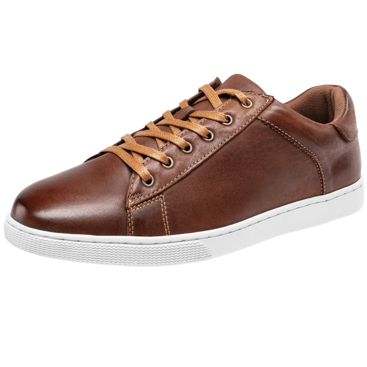 Leather hot sale sneakers men